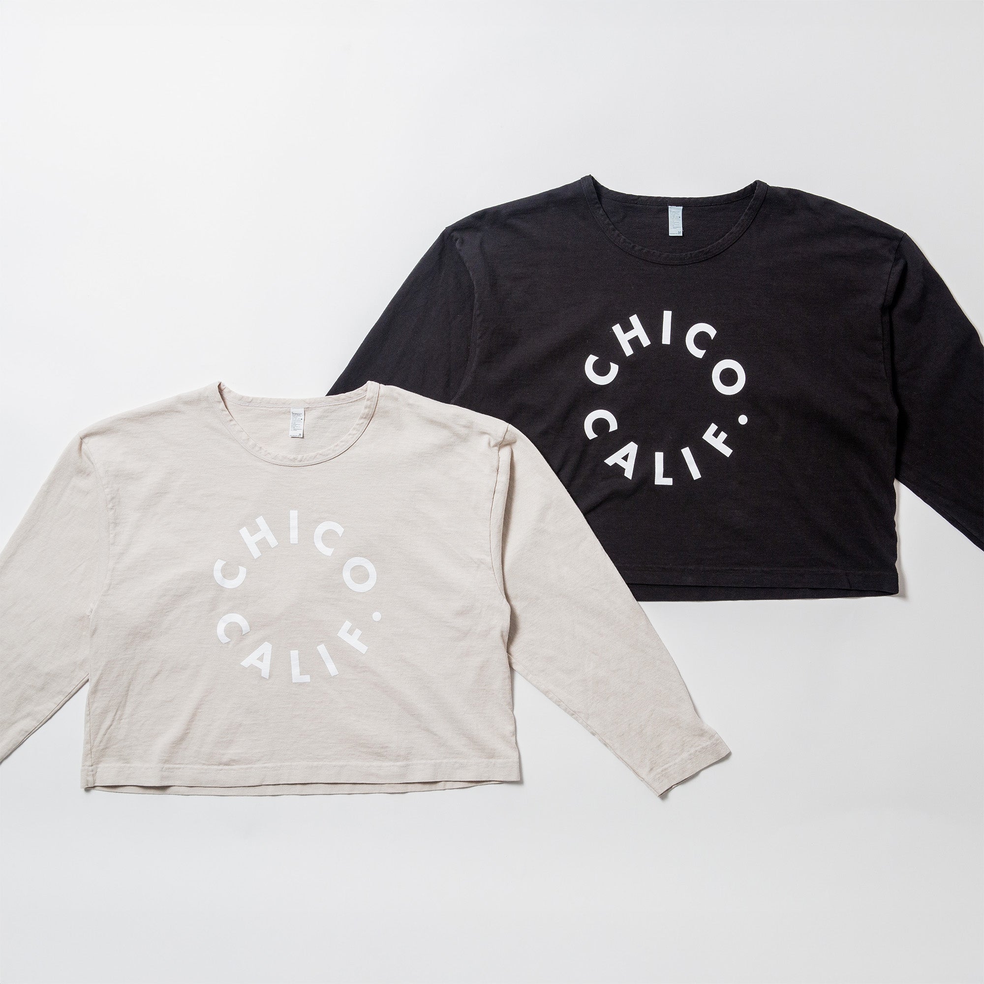 Circular Chico Graphic Long Sleeve Shirt - Upper Park Clothing - Chico Collection - Made in the USA