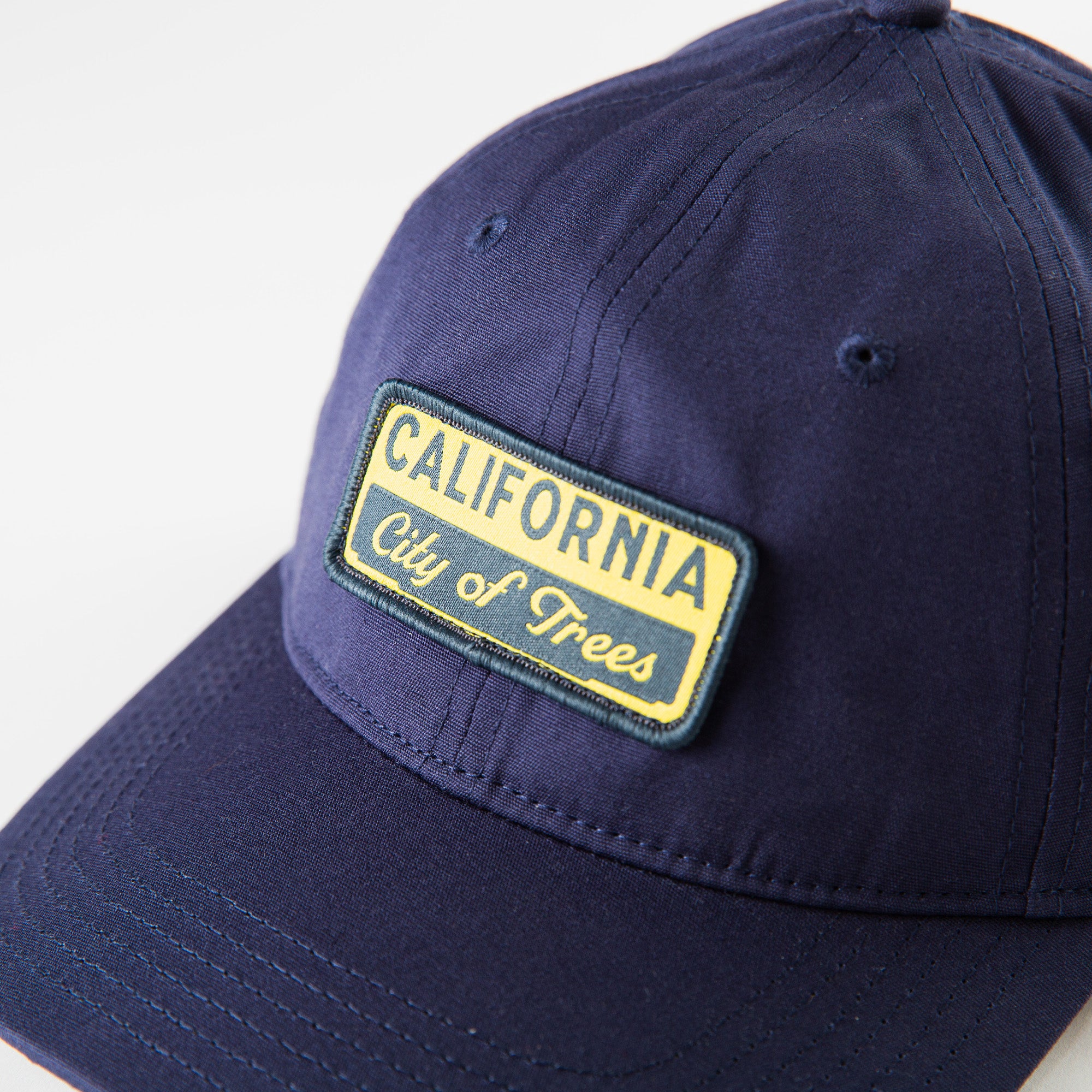 City of Trees California Hat Detail - Upper Park Clothing - Chico, Sacramento, Ca