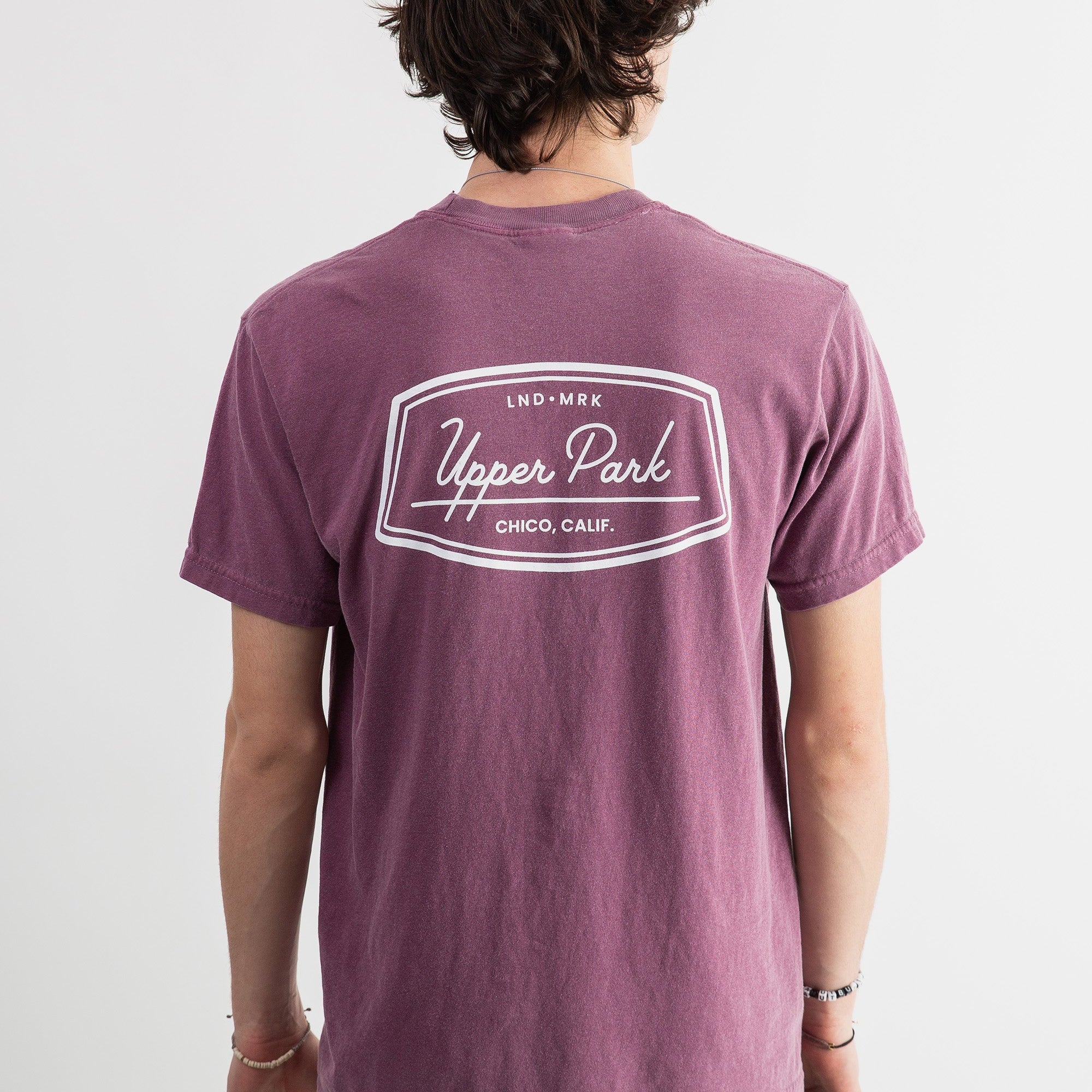 Club Graphic Washed Tee - Upper Park Clothing - Chico, California - Men's Shirts