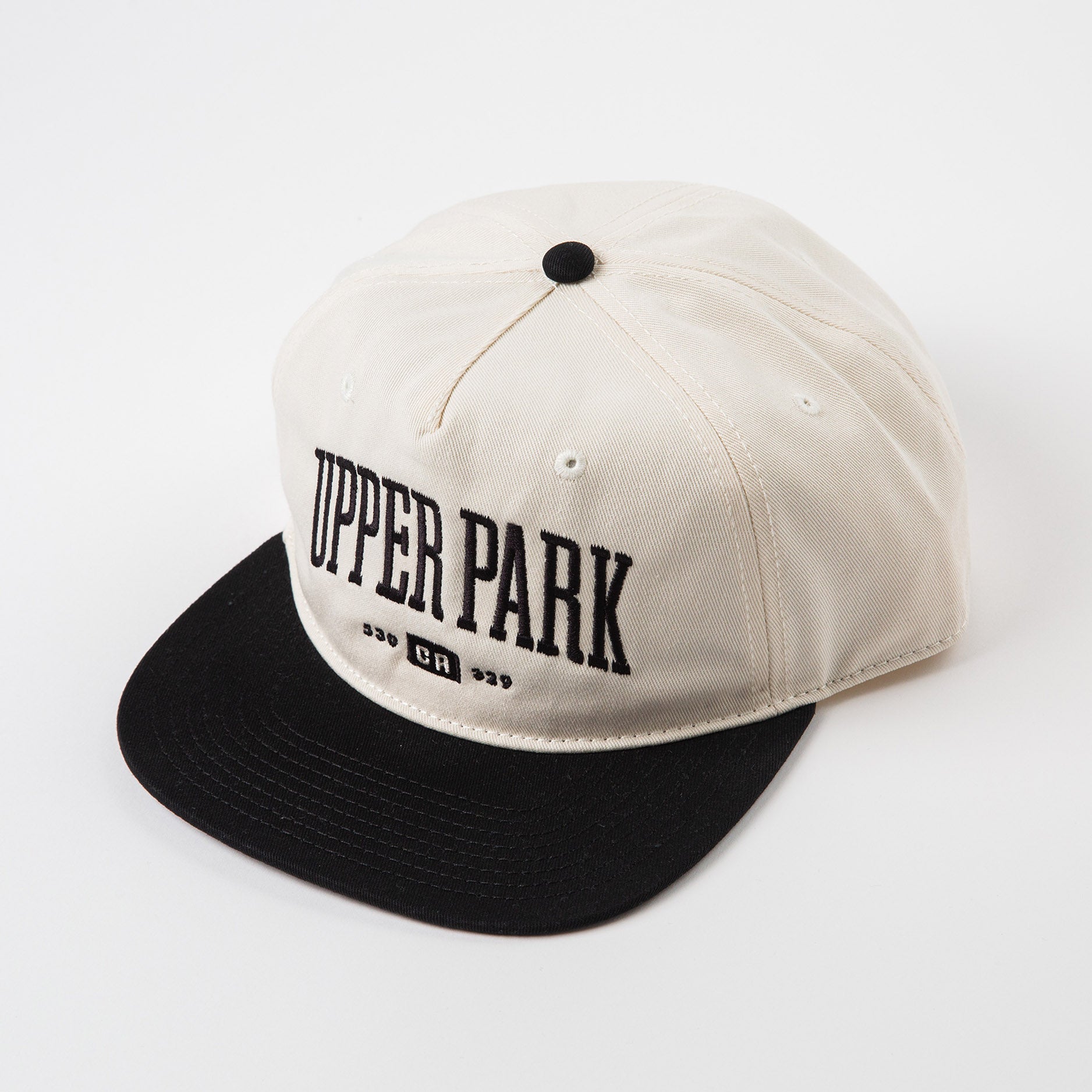 College Town Upper Park Vintage Style Two-Tone Hat - Upper Park Clothing - Chico, Ca