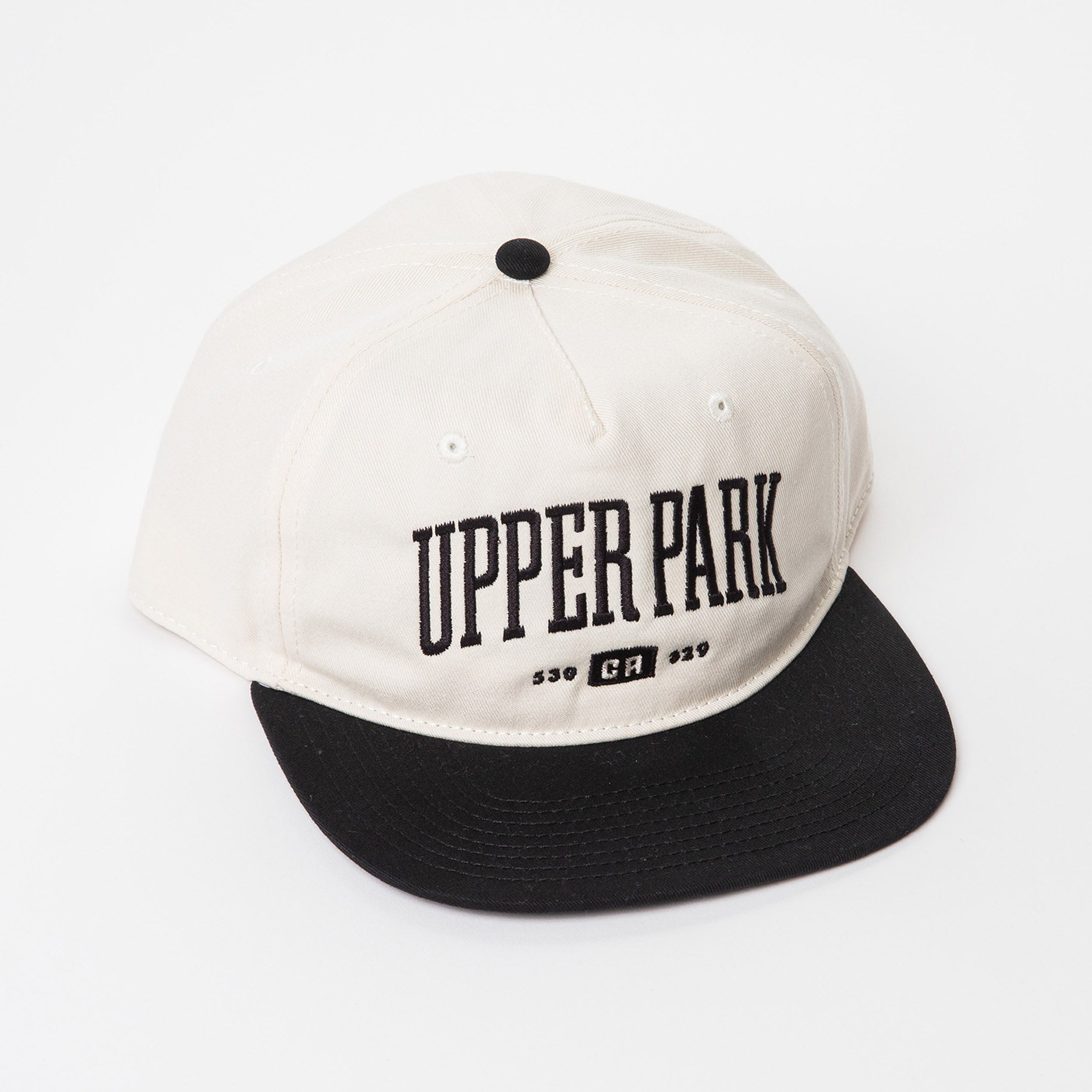 College Town Upper Park Vintage Style Two-Tone Hat - Upper Park Clothing - Chico, Ca