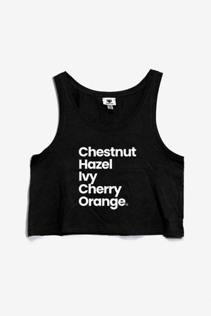 Downtown Chico Streets Crop Singlet