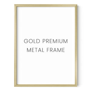 Haus and Hues - Gold Metal Frame: 12x16