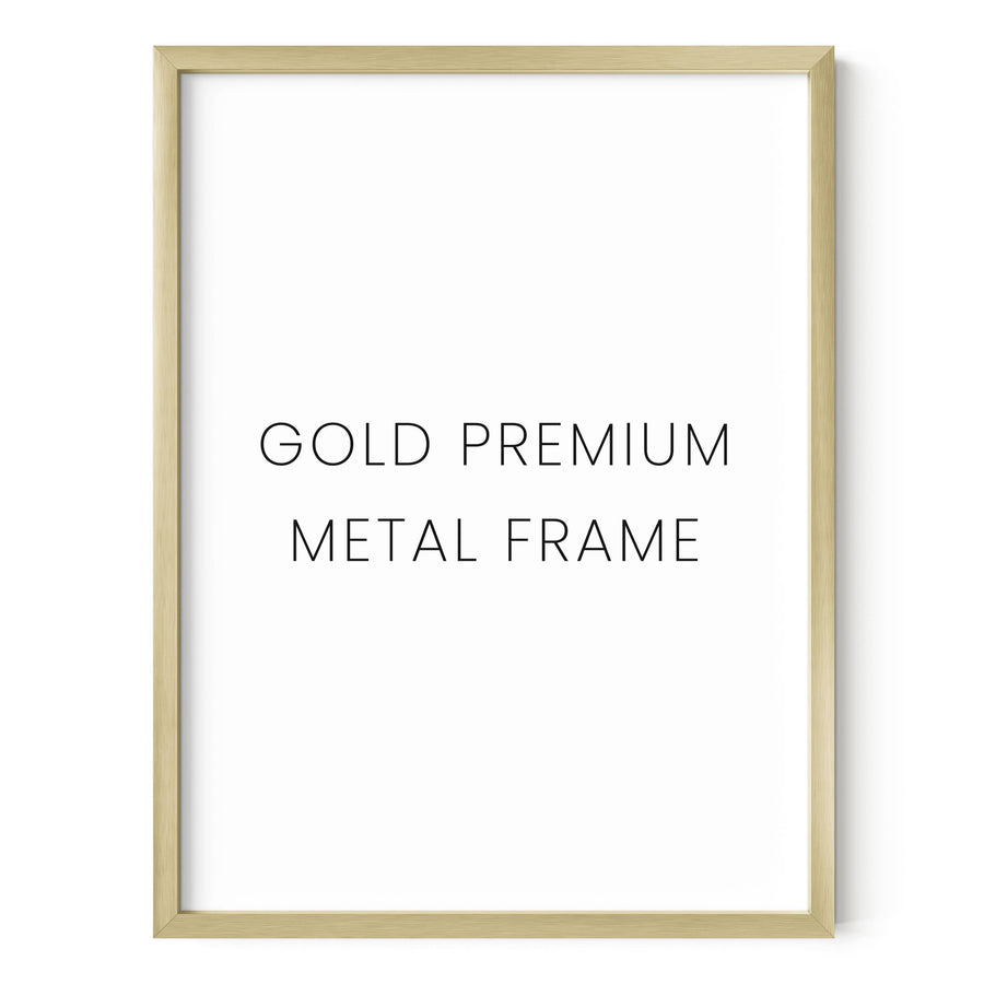 Haus and Hues - Gold Metal Frame: 12x16