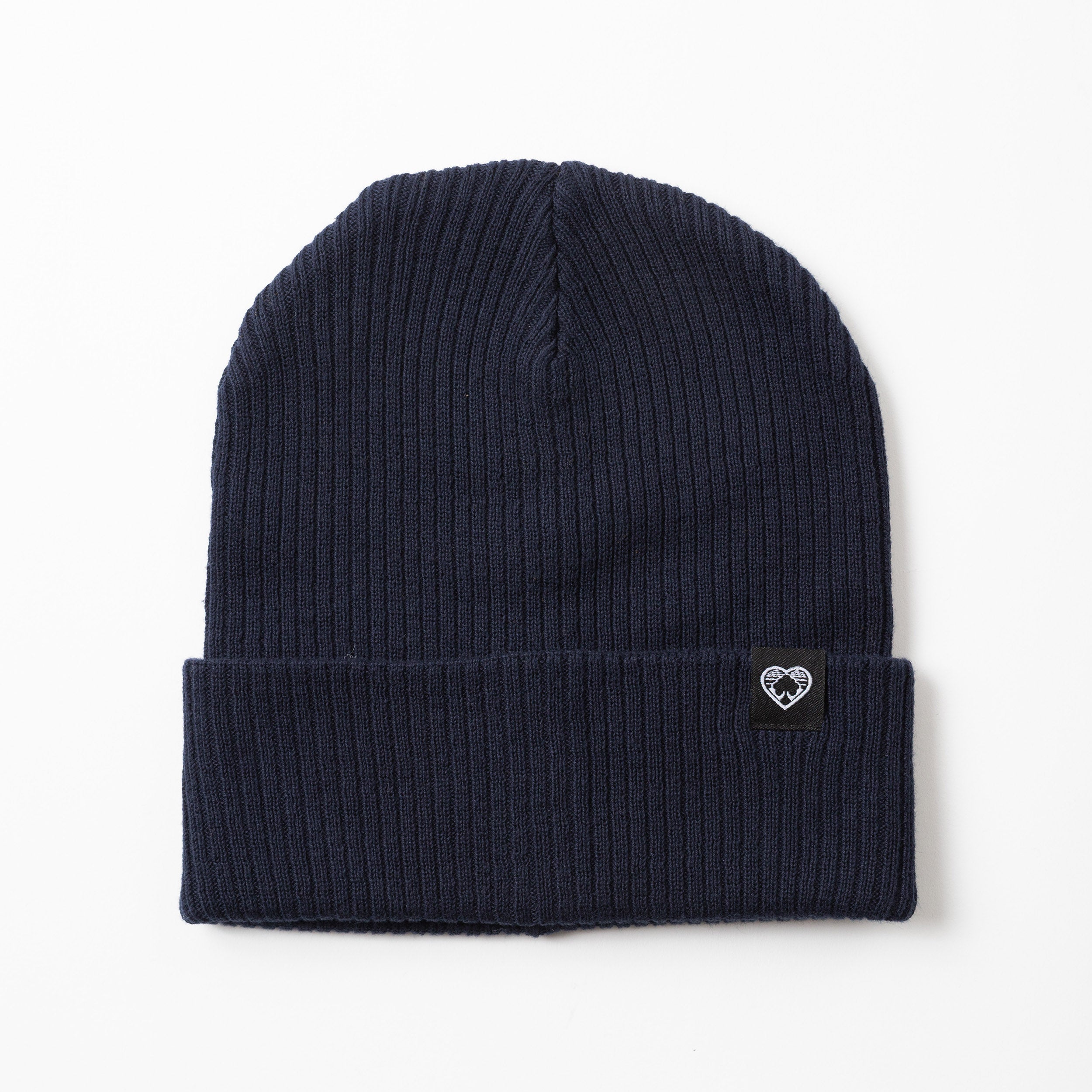 Upper Park Heart Icon Sustainable Organic Beanie