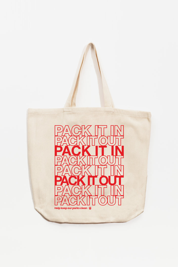 Keep Our Parks Clean Tote Bag