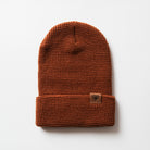 Leather Heart Icon Knit Beanie - Upper Park Clothing - Chico, CA