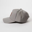 Leather Horizon Patch Frame Cap - Upper Park Clothing - Hat Collection