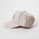 Leather Horizon Patch Frame Cap - Upper Park Clothing - Hat Collection