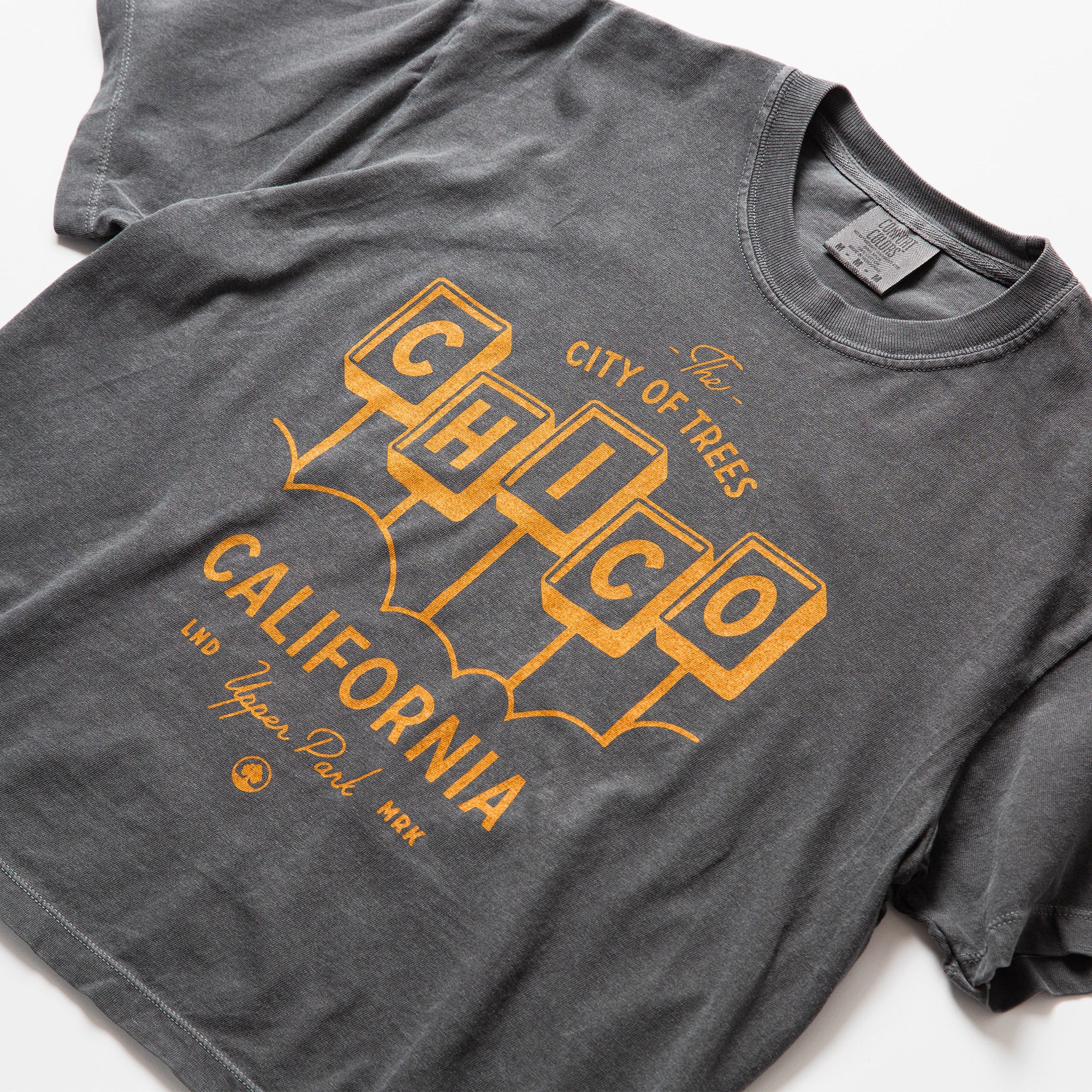 Motel Chico Heavyweight Boxy Tee - Washed Tee - Upper Park Clothing - Chico, CA