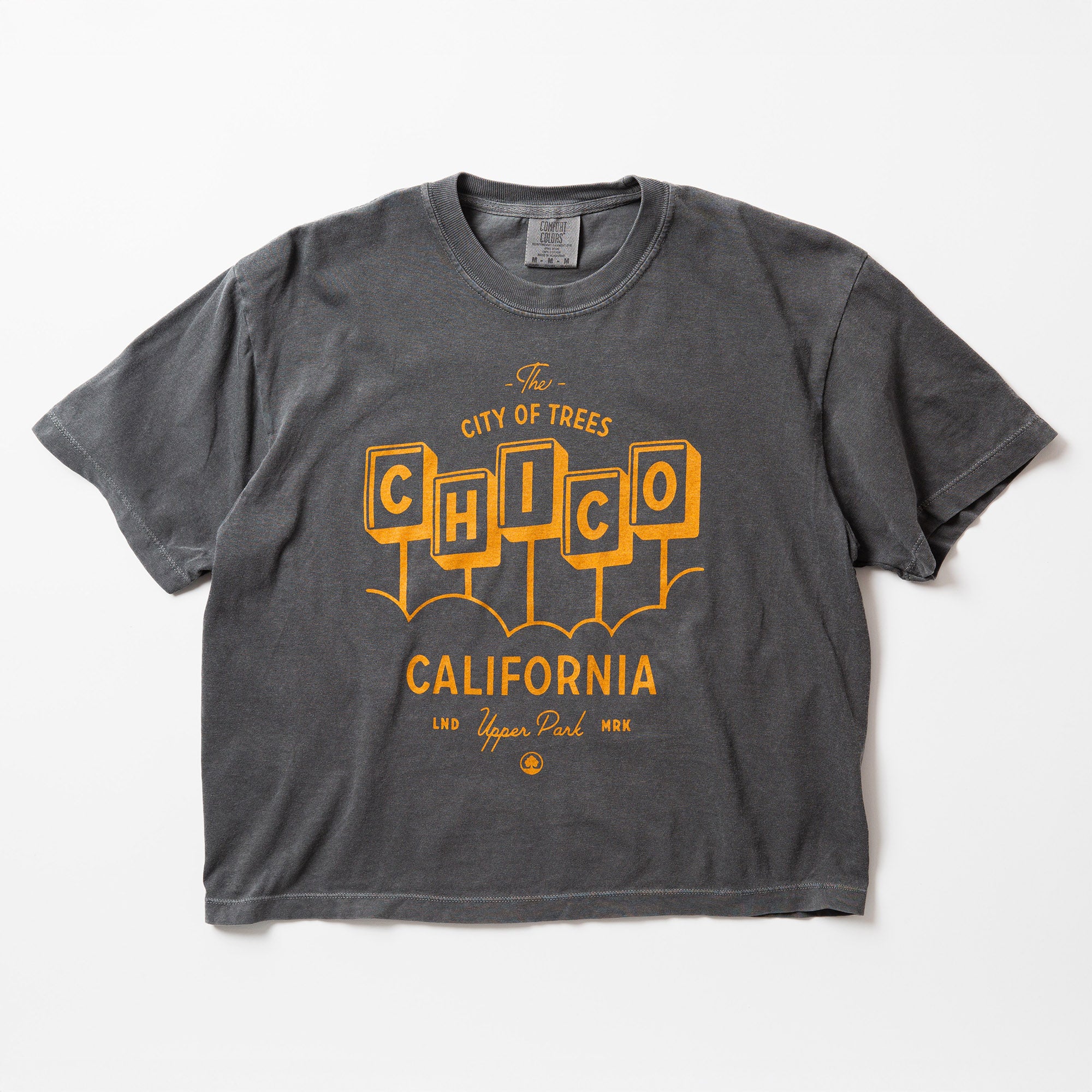 Motel Chico Heavyweight Boxy Tee - Washed Tee - Upper Park Clothing - Chico, CA