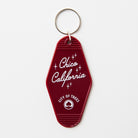 Motel Keychain - Chico California Vintage Style Hotel Keychain - Upper Park