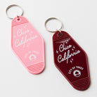 Motel Keychain - Chico California Vintage Style Hotel Keychain - Upper Park