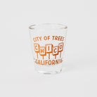 Motel Chico California City of Trees Shot Glass - Upper Park Clothing & Provisions