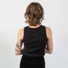 Organic Ribbed Tank-Upper Park Clothing-Basic Women's Tank-Chico, California