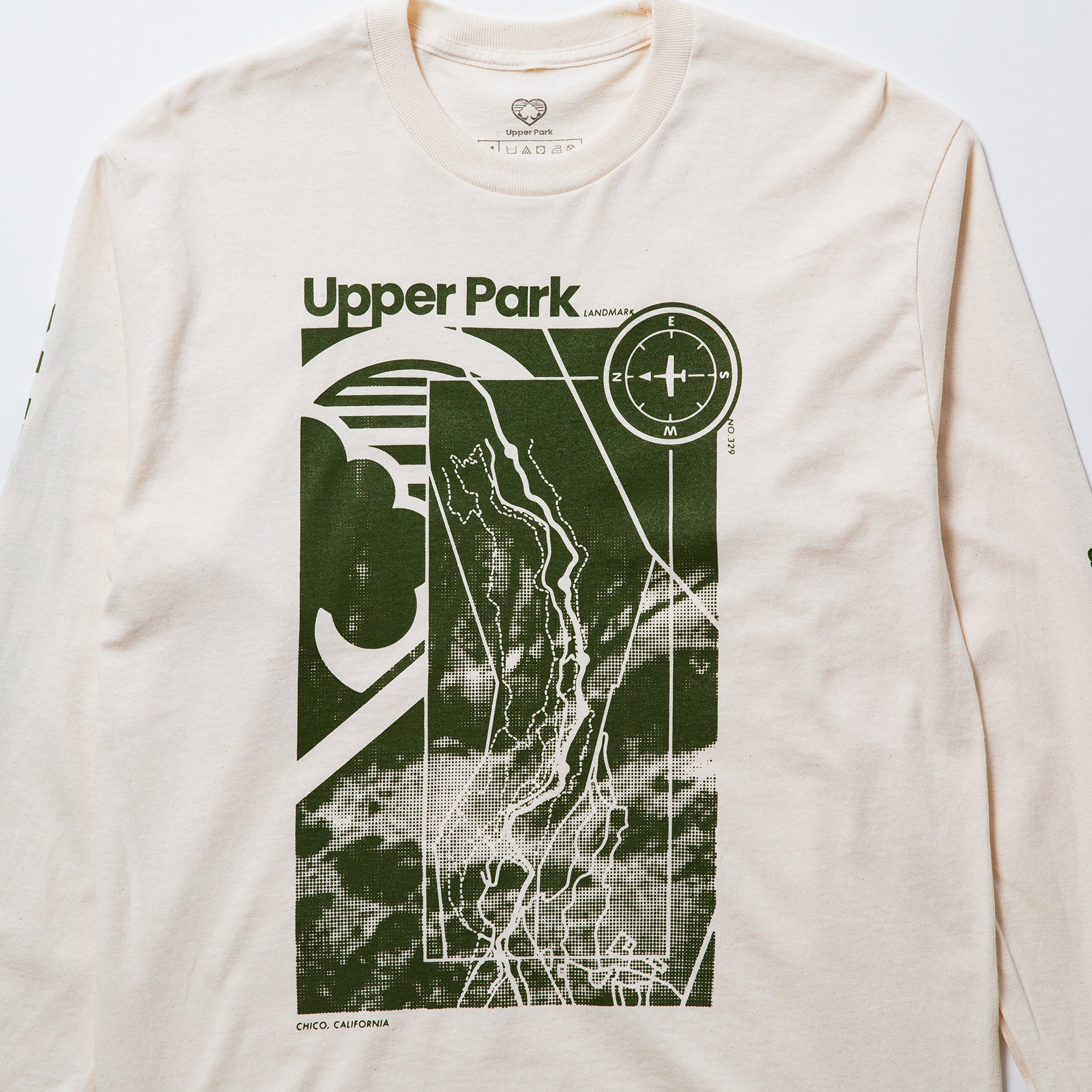 Pathfinder Upper Park Long Sleeve Shirt - Upper Park Clothing - Chico, CA - Bidwell Park Shirt