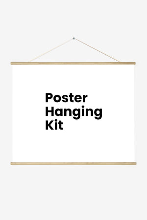 Poster Hanging Kit - Horizontal