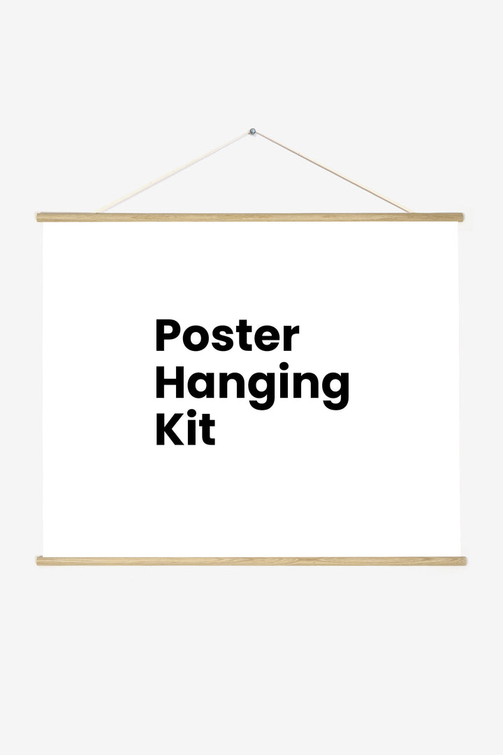 Poster Hanging Kit - Horizontal