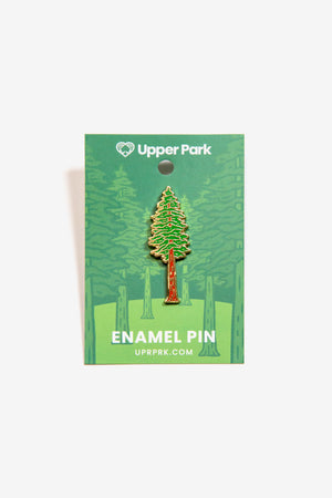 Redwood Tree Enamel Pin