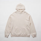 Basics Relax Oversize Hoodie - Beige hoodie on a light gray background