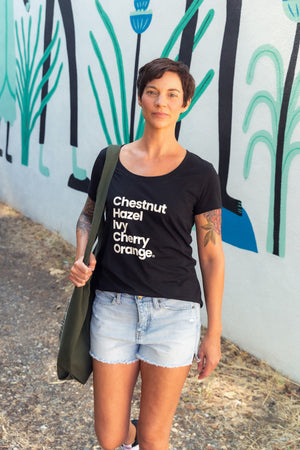 Downtown Chico Streets Scoop Neck Tee