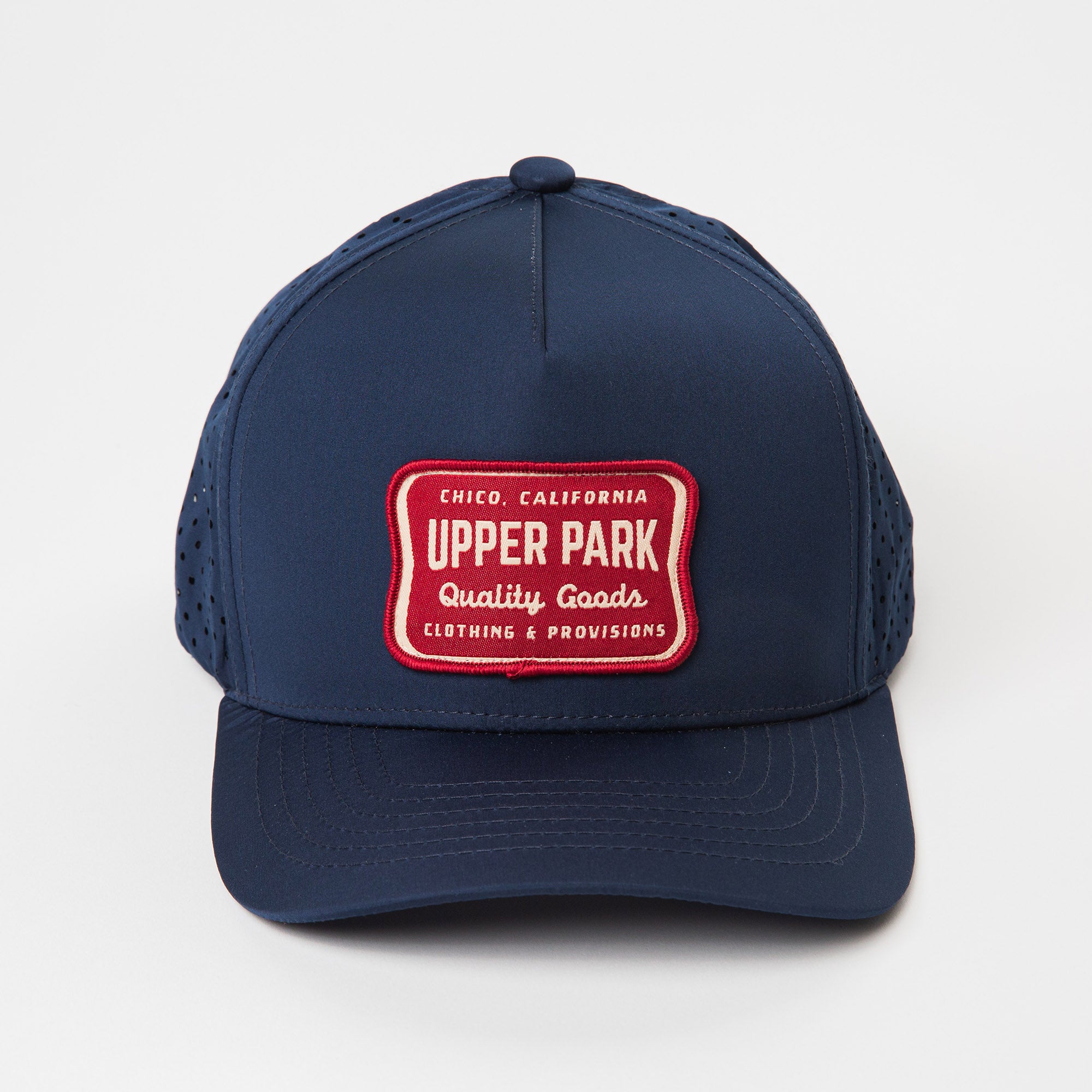 Truck Stop Patch Tiburon Hat - Waterproof Trucker Hat - Upper Park Clothing - Chico, Ca