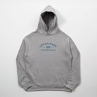 Gray hoodie with 'Upper Park Sporting Goods' logo on a white background - Upper Park Athletics Hoodie Set