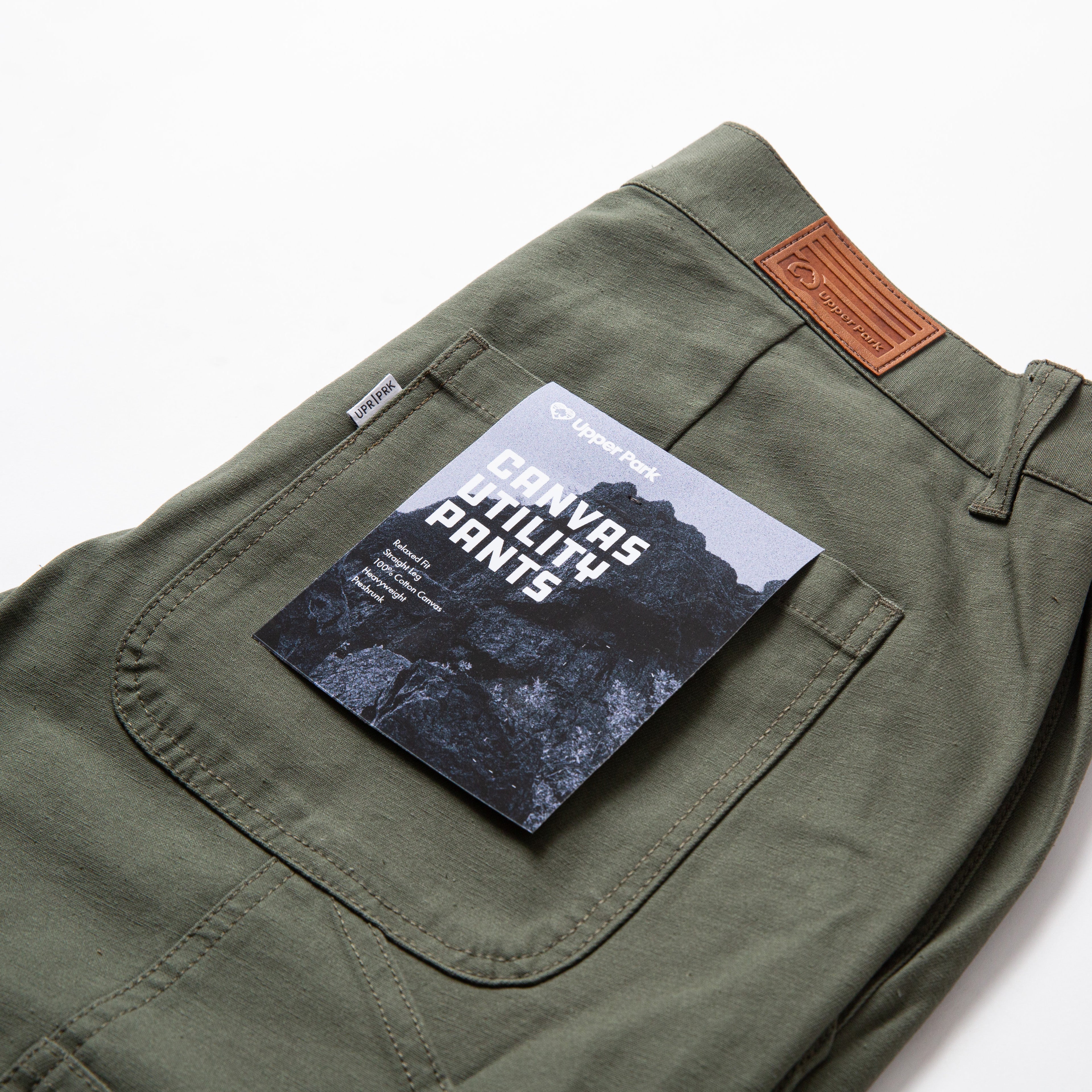 Upper Park Canvas Utility Pants