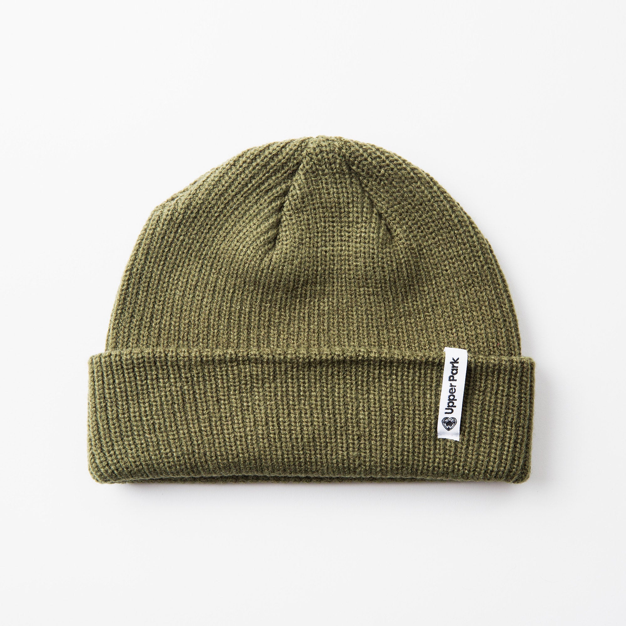 Upper Park Skinny Label Beanie - Cable Beanie - Fisherman Style