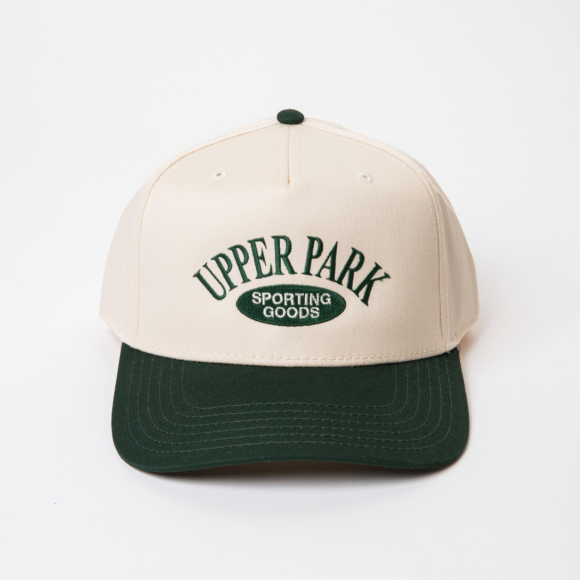 Upper Park Sporting Goods 5 Panel Hat - Vintage Style Baseball Cap - Structured