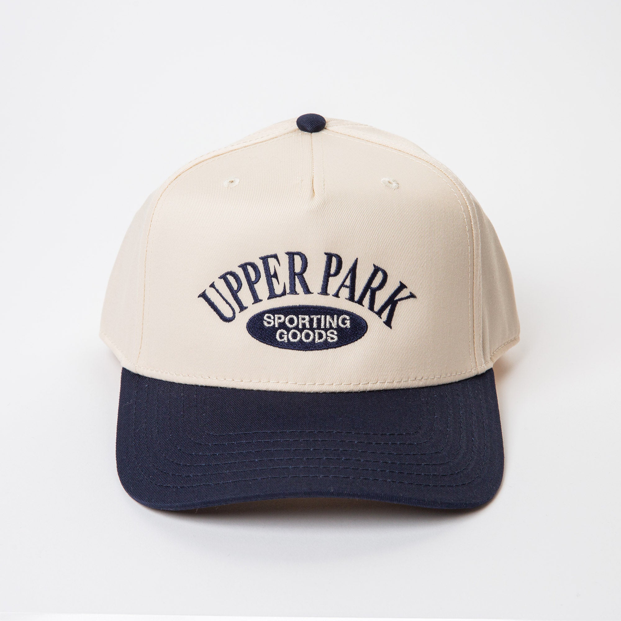 Upper Park Sporting Goods 5 Panel Hat - Vintage Style Baseball Cap - Structured