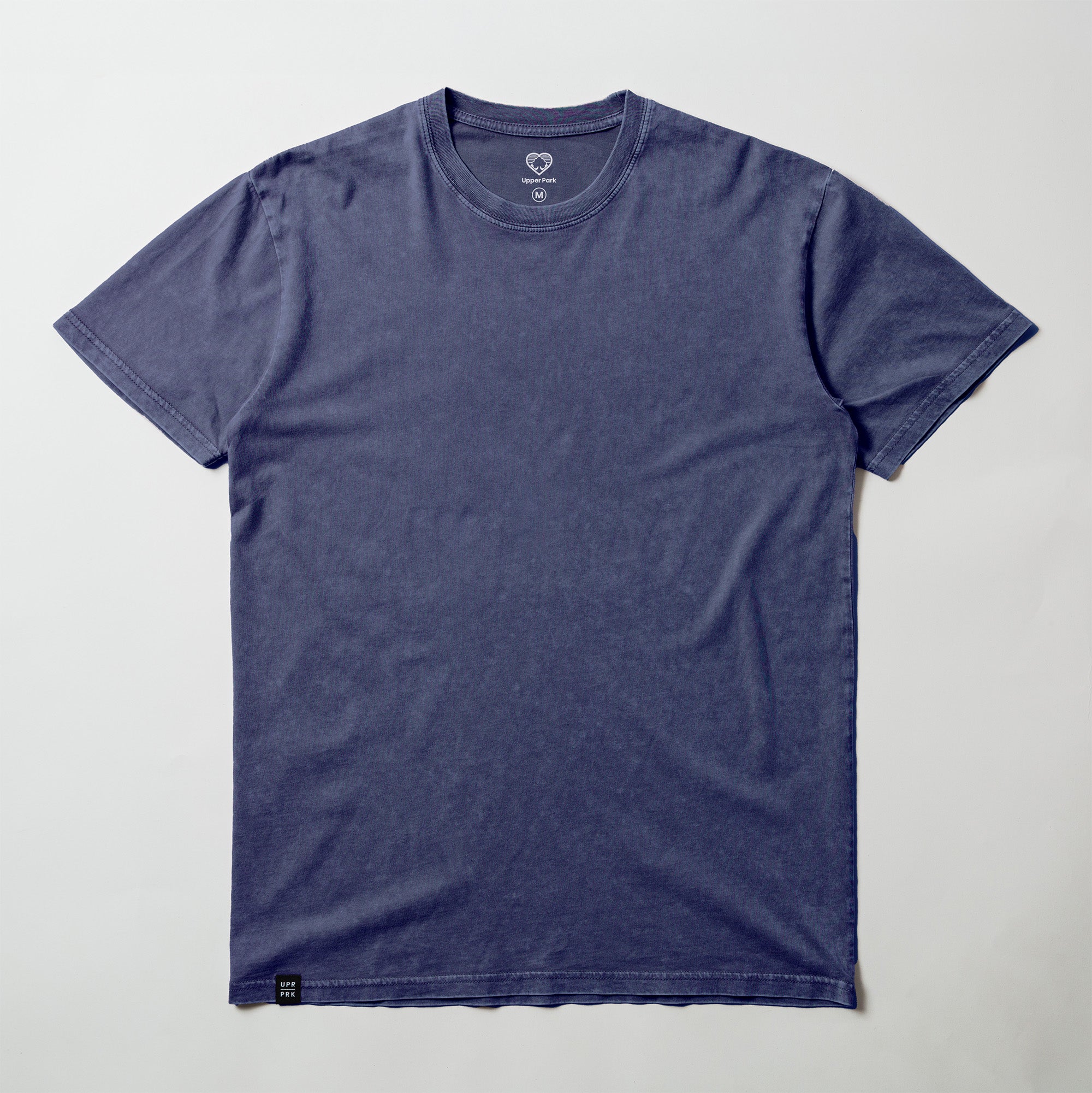 Upper Park Simple Stone Wash Tee - Basics Collection - Men's Basic Shirt - Upper Park Clothing & Provisions - Chico, CA