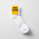 White Mini Crew Socks Upper Park Basics