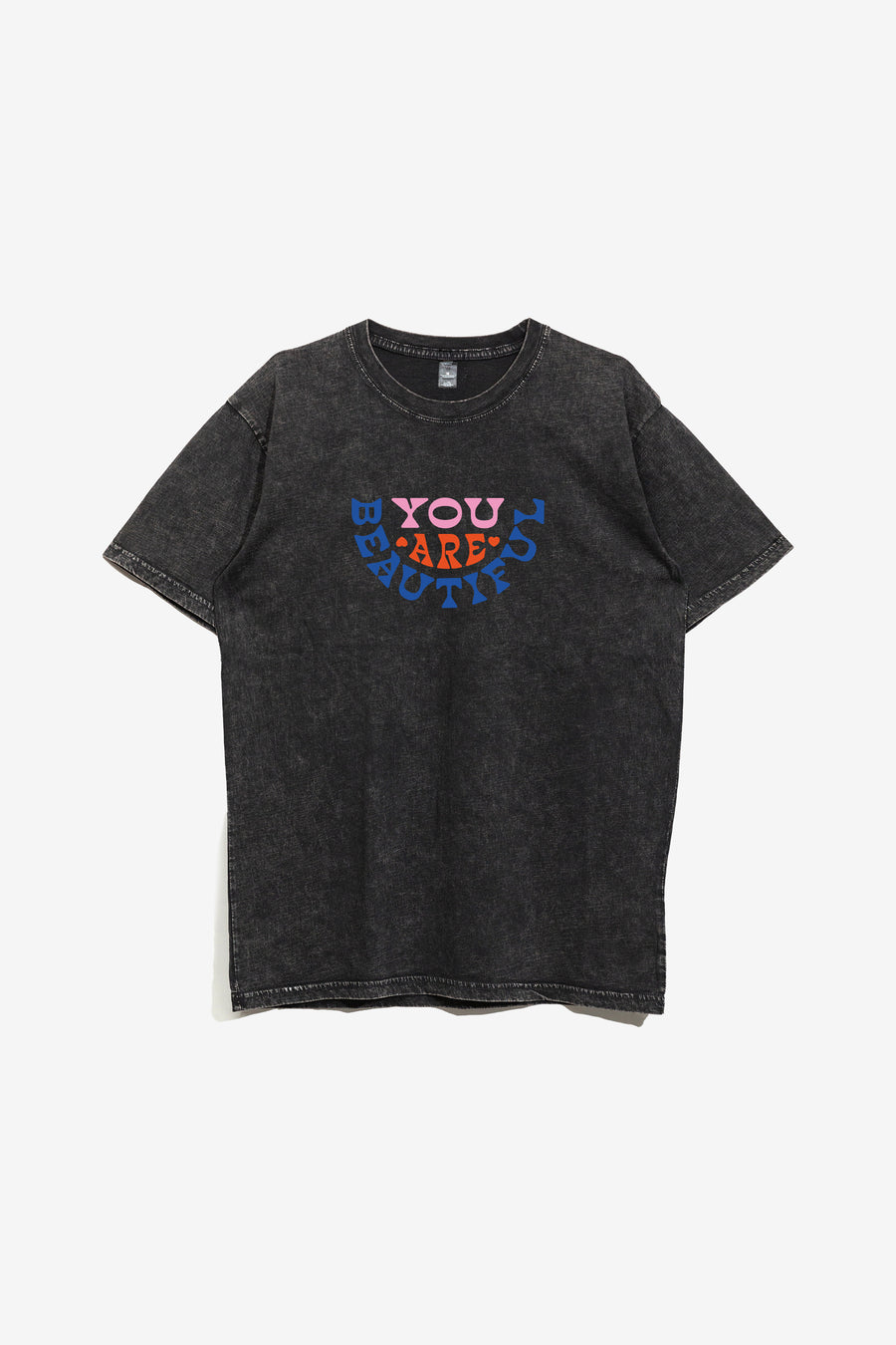 You Are Beautiful Mineral Washed Youth Tee