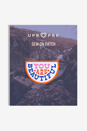 You Are Beautiful Sew On Patch
