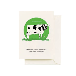 Seltzer Goods - Cow Birthday Cards