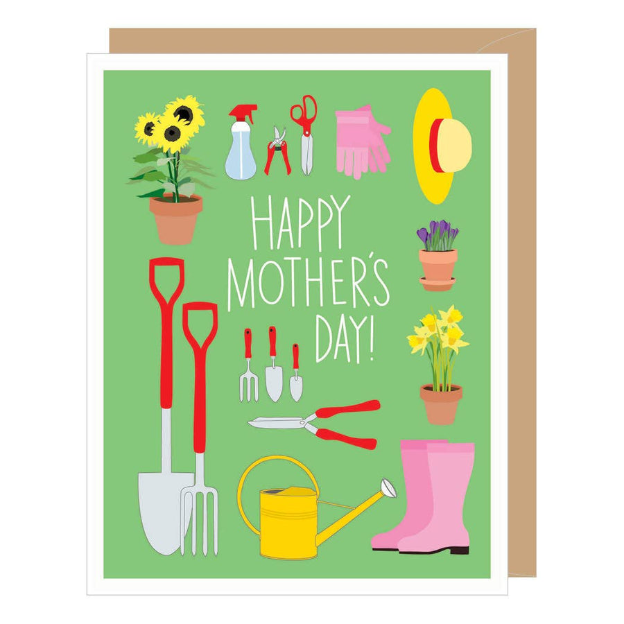 Apartment 2 Cards - Well Tended Garden Mother's Day Card