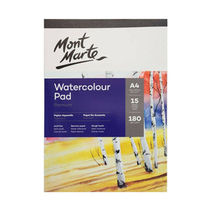 Mont Marte Usa, Inc. - Watercolor Pad German Paper Premium A4 180gsm 15 Sheet
