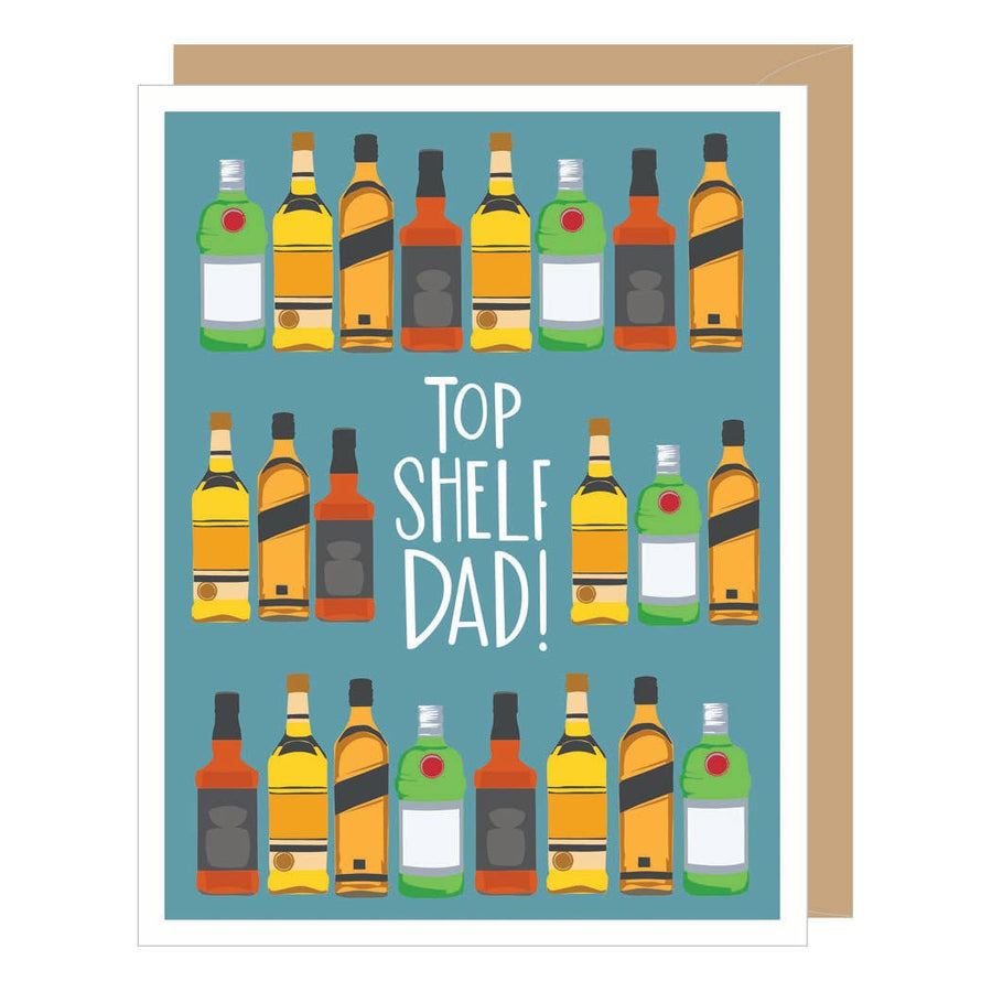 Apartment 2 Cards - Top Shelf Father's Day Card