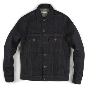 The Unbranded Brand Raw Denim Jacket - 14.5oz Indigo Selvedge