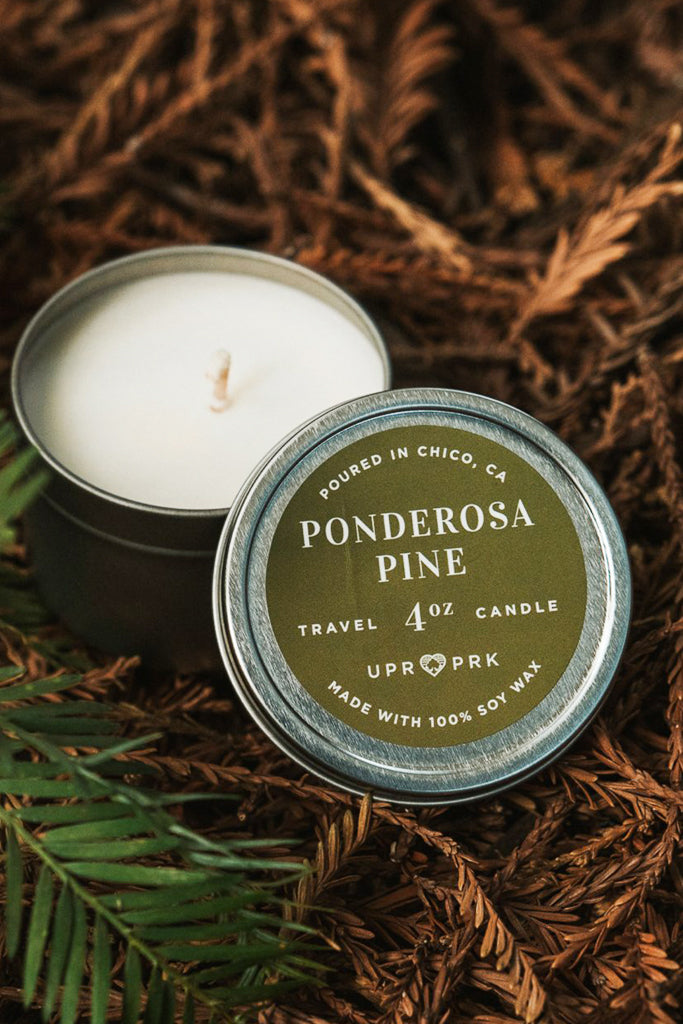 Ponderosa Pine Travel Tin Candle