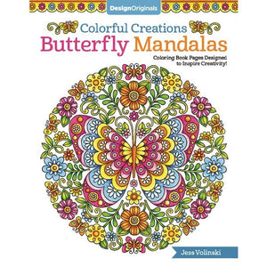 Wellspring - Coloring Book - Butterfly Mandalas