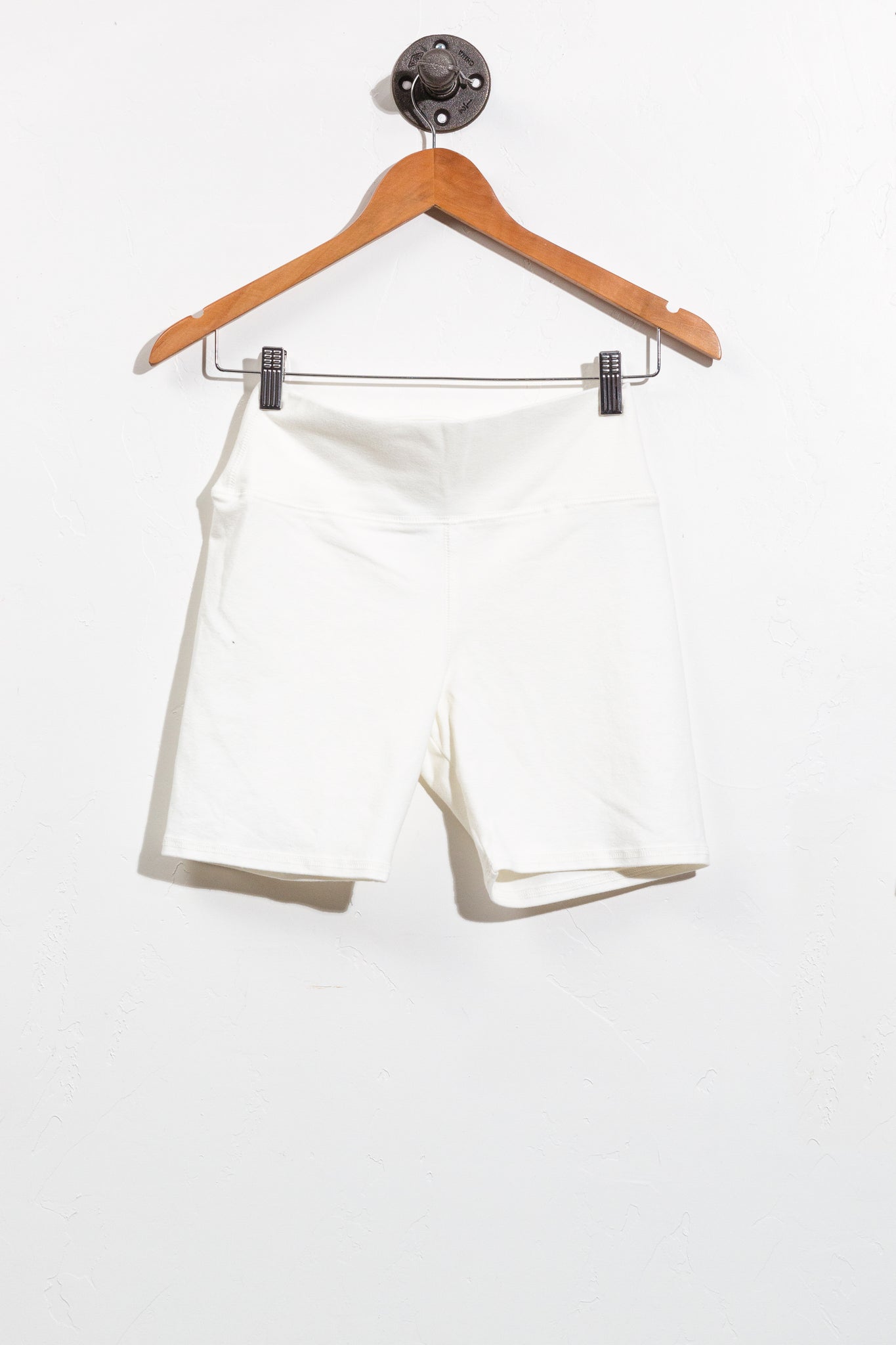 White Active Wear Biker Short – Madida Clothing