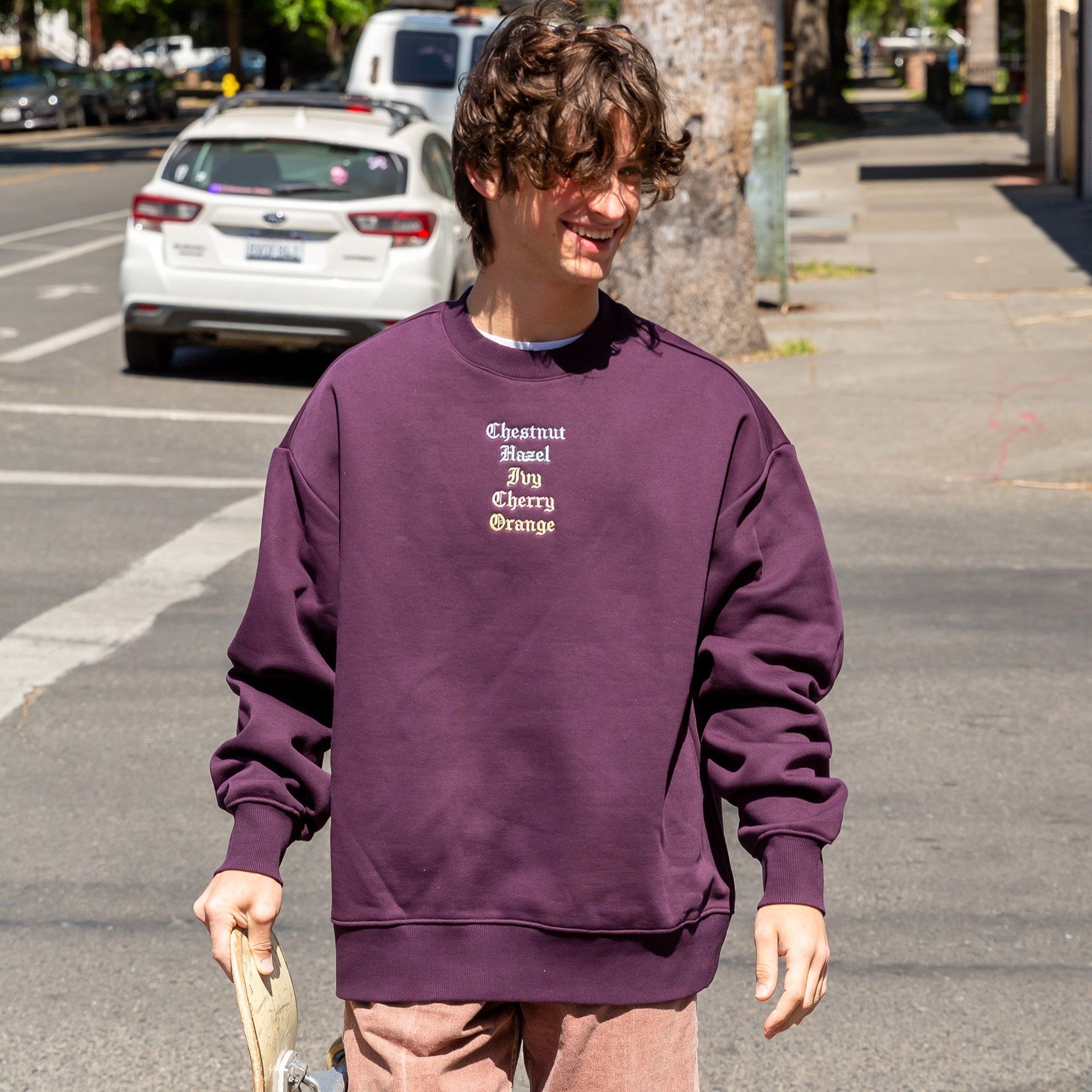 Embroidered Streets Men's Heavy Crew – Upper Park