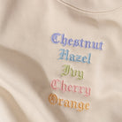 Embroidered Streets Women's Heavy Crew from Upper Park Clothing in Chico, Ca