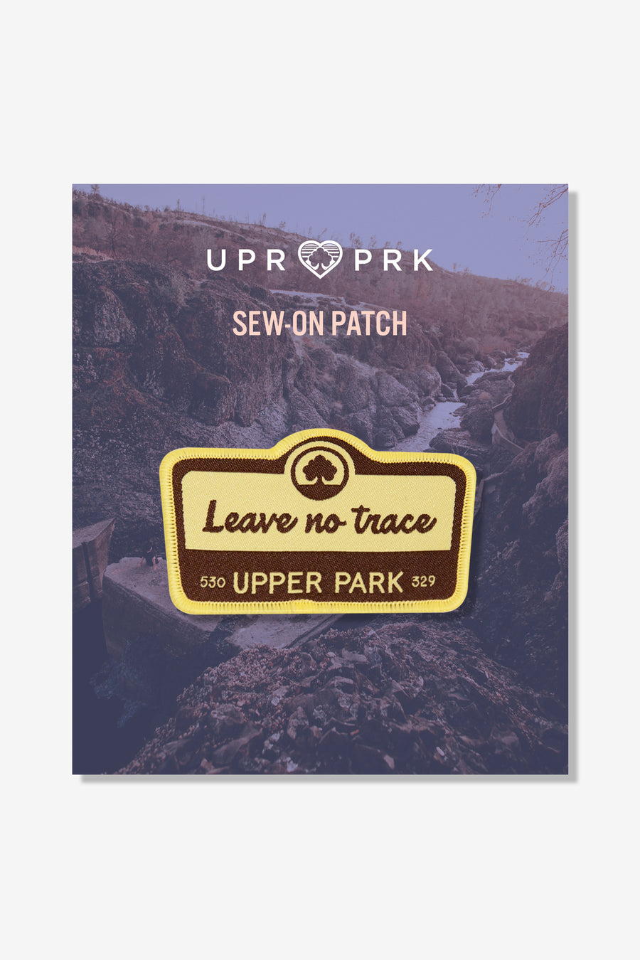 Leave No Trace Sew On Patch