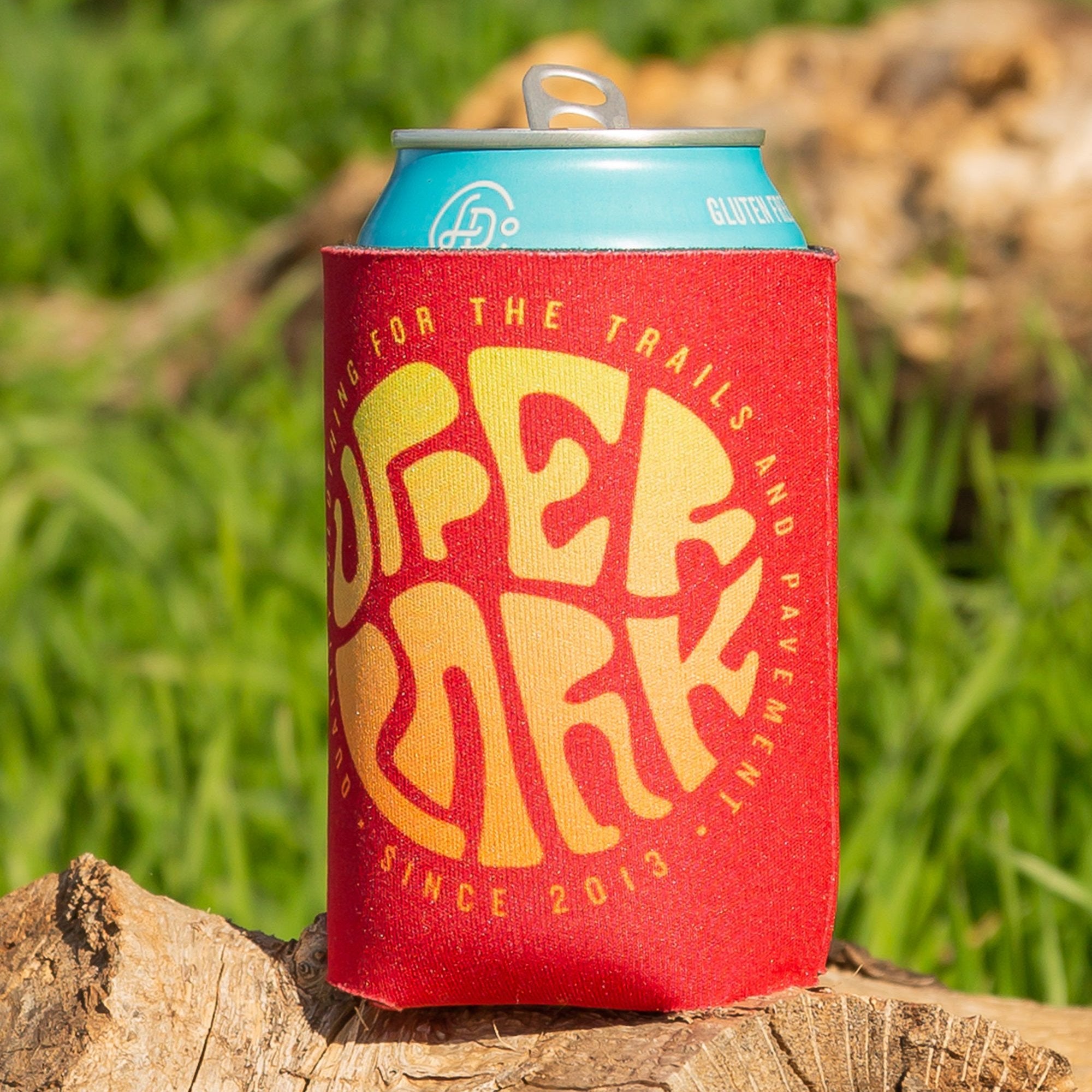 Liquid State Can Cooler koozie from Upper Park Clothing in Chico, Ca