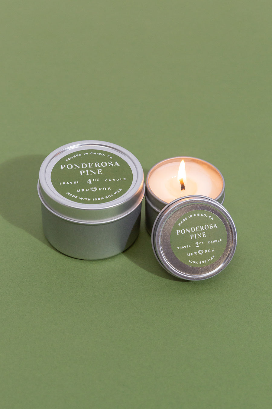 Ponderosa Pine Travel Tin Candle