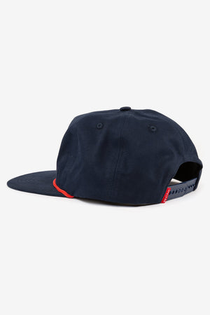 Pioneer Patch Rope Hat - Blue/Red
