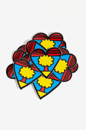 Wyatt Hersey Heart Sticker